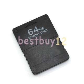 64 MB Memory Card For PS2 Playstation 2 64MB 64M  