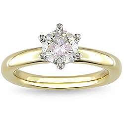14k Gold 1ct TDW Diamond Solitaire Engagement Ring (G H, VS2 
