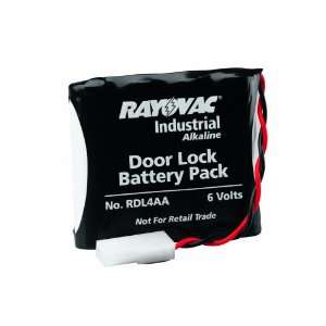  Rayovac RDL4AA 6V Hotel Door Lock Battery Pack: Home 