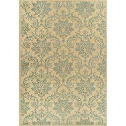   Collection Aspirations Modern Beige Rug (66 x 94)  Overstock
