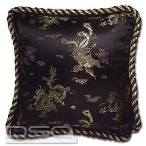  14 Silk Embroidery Cushion Pillow Cover   Dragon 