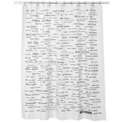250 German Word Shower Curtain  