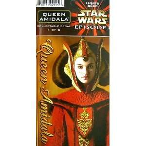   Star Wars Episode I~ Queen Amidala~ Rare Collectable Decal!!~ Approx 4