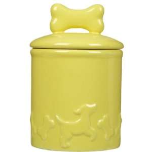  Creature Comforts Retro Treat Jar   Yellow   Small