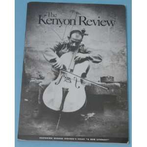  The Kenyon Review: New Series, Volume XXIX Number 1 