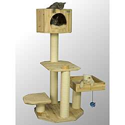 Armarkat High Solid Wood Cat Tree  Overstock