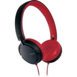 Philips SHL5000 Headphone   Stereo   Red, Black   Mini phone 