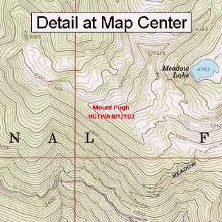  Map   Mount Pugh, Washington (Folded/Waterproof)