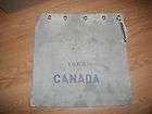vintage old postal canada domestic mail duffle le tter bag