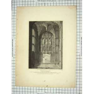    1808 North Aile Henry Vii Chapel Architecture Smith