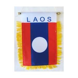  Laos   Window Hanging Flags Automotive