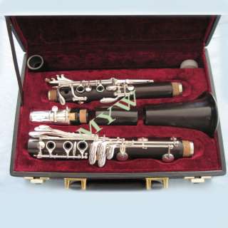 Professional concert ebony clarinet kit 19 key top quality for 