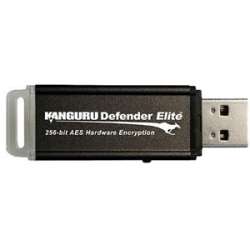 Kanguru 32GB Defender Elite USB 2.0 Flash Drive  