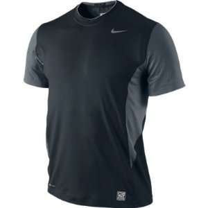 NIKE PRO COMBAT HYPERCOOL FITTED SHORT SLEEVE CREW (MENS):  