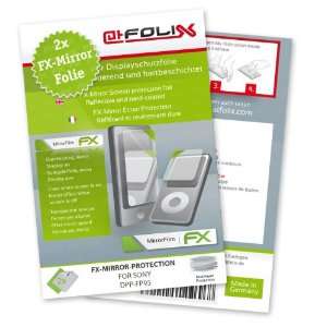  2 x atFoliX FX Mirror Stylish screen protector for Sony 