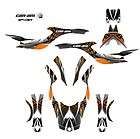 Can Am BRP Spyder Full Graphic Decal Kit 7777Orange