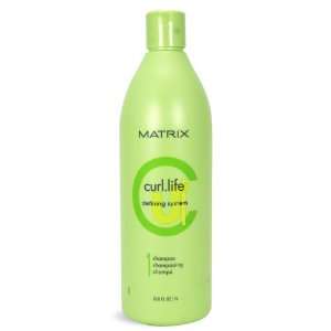  Matrix Curl Life Shampoo, 33.8oz (1L) Beauty
