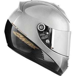  Shark RSR 2 Carbon Helmet   Small/Silver Automotive