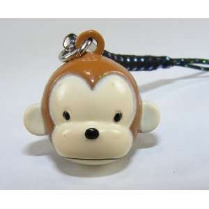  Monkey Straps, Keychains, a Set of 2 Pieces, #BC70644 