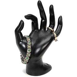 Black Polyresin Hand Form Jewelry Display  Overstock