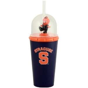  Syracuse Orange Navy Blue Windup Mascot Cup Sports 