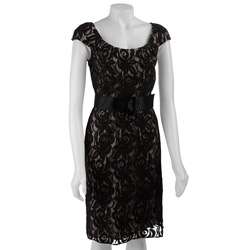 Adrianna Papell Womens Lace Dress  Overstock