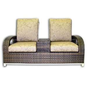    Classic Reclining Loveseat by Red Carpet Furniture 