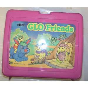  Vintage Plastic Lunch Box : Glo Worm & Friends (No Thermos 