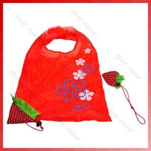 Strawberry Reusable Shopping Shoulder Tote Bag New  