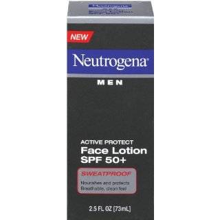Neutrogena Mens Active Protect Face Lotion SPF 50+, 2.5 Ounces