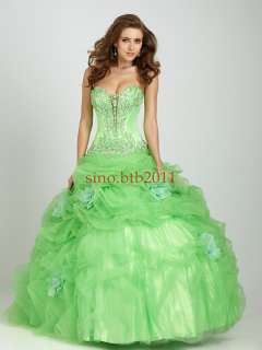 2012 Quinceanera Wedding dress Ball Gown/Prom dress US SIZE4 6 8 10 12 