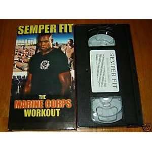  Semper Fit Marine Corps Workout [VHS] Sun Harbors 