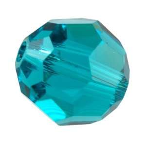  8mm Blue Zircon 5000 Round Swarovski Crystal Beads   Pack 