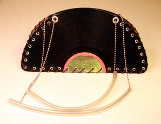 Nice Reborn Vinyl Vintage Beatles Record Handbag purse  