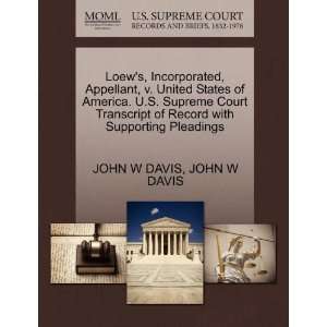  Loews, Incorporated, Appellant, v. United States of 