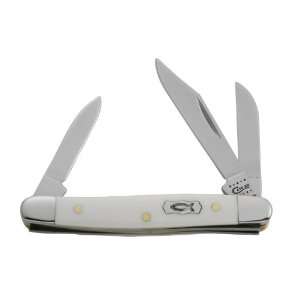  Case Cutlery 07253 Case Small Stockman Knife, White 