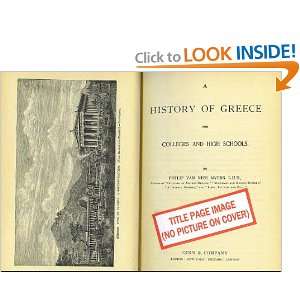   history of Greece for colleges and high schools P. V. N Myers Books