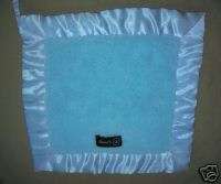 BABY BLUE SECURITY BLANKET LOVEY ANADY SIZE: 13x13 INCH  