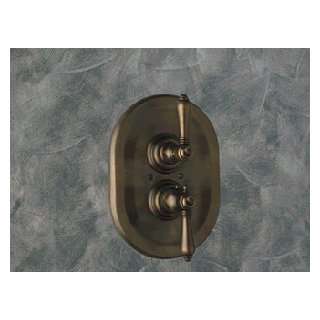  Rohl Inca Brass Thermostatic Shower Valve with Metal Lever 