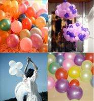   Lots Wedding Bridal Assorted Colour Balloons Helium Quality D3  
