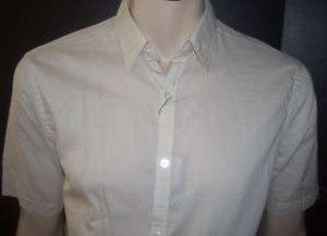 Murano Mens Button Short Sleeve Shirt Size M NEW W TAGS  