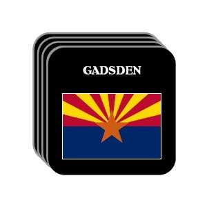 US State Flag   GADSDEN, Arizona (AZ) Set of 4 Mini Mousepad Coasters