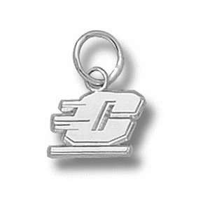  Central Michigan Chippewas CMU NCAA Sterling Silver Charm 