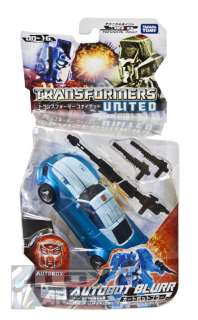 Transformers United UN 16 Autobot Blurr Figure Takara  