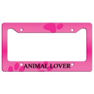  Animal Lover License Plate Frame 