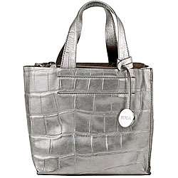 Furla Divide It Moon Leather Tote  