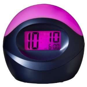    Room Essentials® Color Changing Alarm Clock   Black: Electronics