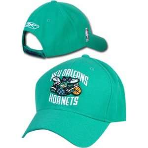 New Orleans Hornets Adjustable Youth Jam Hat:  Sports 