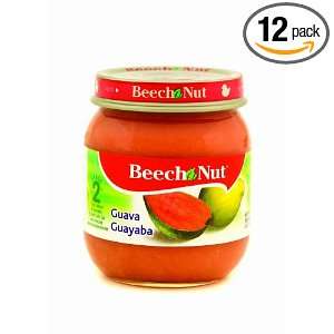 Beech Nut Guava Stage 2, 4 Ounce Jars: Grocery & Gourmet Food