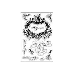  Stampendous Perfectly Clear Stamps Amore Frame Everything 